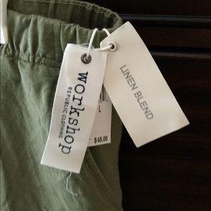 Workshop Linen Pants